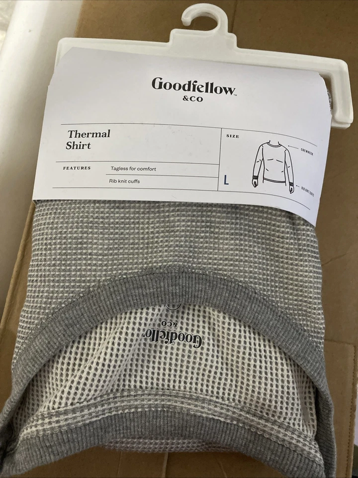 Men’s Thermal Shirt Size L By Goodfellow