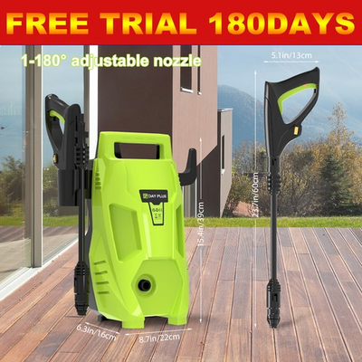 #ad Electric Pressure Washer Portable Jet Wash 110 BAR Small DIY Patio Car Cleaner $66.15