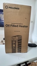 Pelonis Oil Filled Heater PSHO07JM1AGB 1500W Auto Shut-off Thermostat 3 Levels