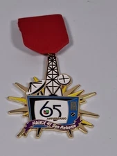 Kwex 41 65th Anniversary KWEX Pinback Fiesta Medal San Antonio 