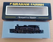 Graham Farish #372-529 Class 4MT 2-6-4T Tank no.80130 BR Lined Black Late Crest