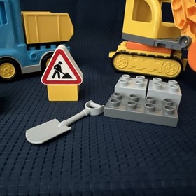 LEGO DUPLO: Truck & Tracked Excavator (10812) Incomplete See Description