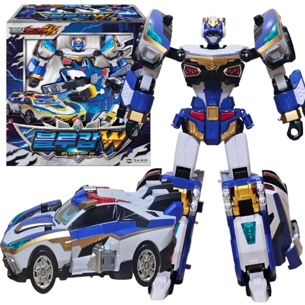 SAMG Metal Card Bot W BLUE COP W - Upgraded Season 2 Police Car ...