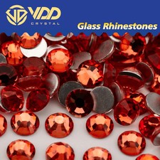 Rhinestones Blush SS4-SS30 Glass Flatback Glitter for DIY Nail Art