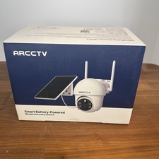 New ARCCTV Solar Wireless Security Camera Smart Battery Powered Outdoor Cam