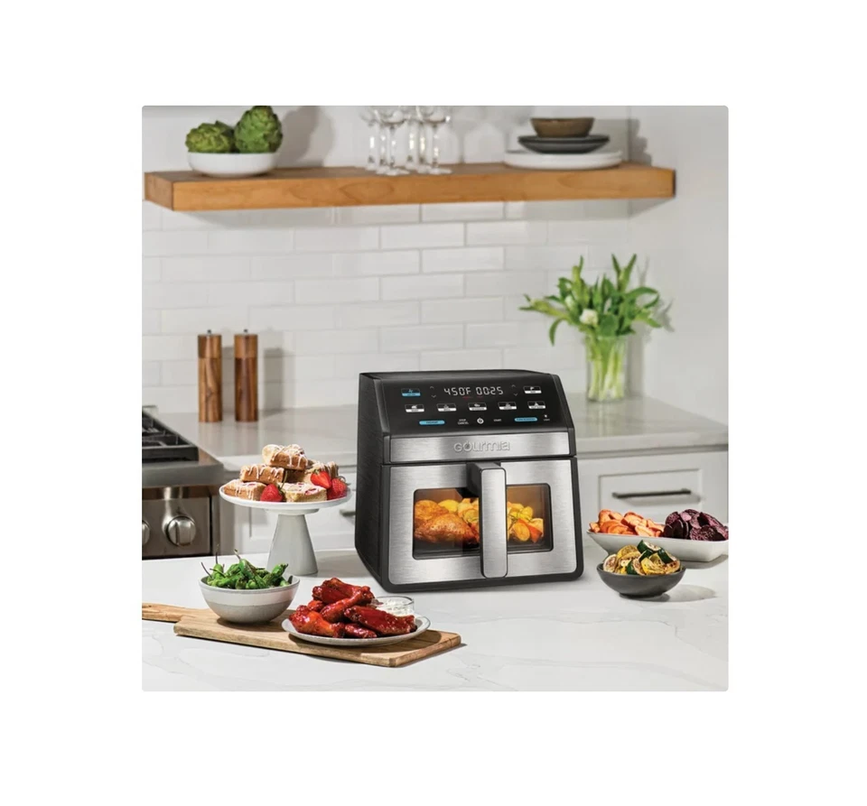 Gourmia 8-Quart Digital Air Fryer with Window & Light - Image 3 of 4