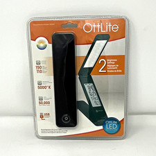 OttLite 4550NC Rechargeable LED USB Travel Light 5000K 150 Lumens Black