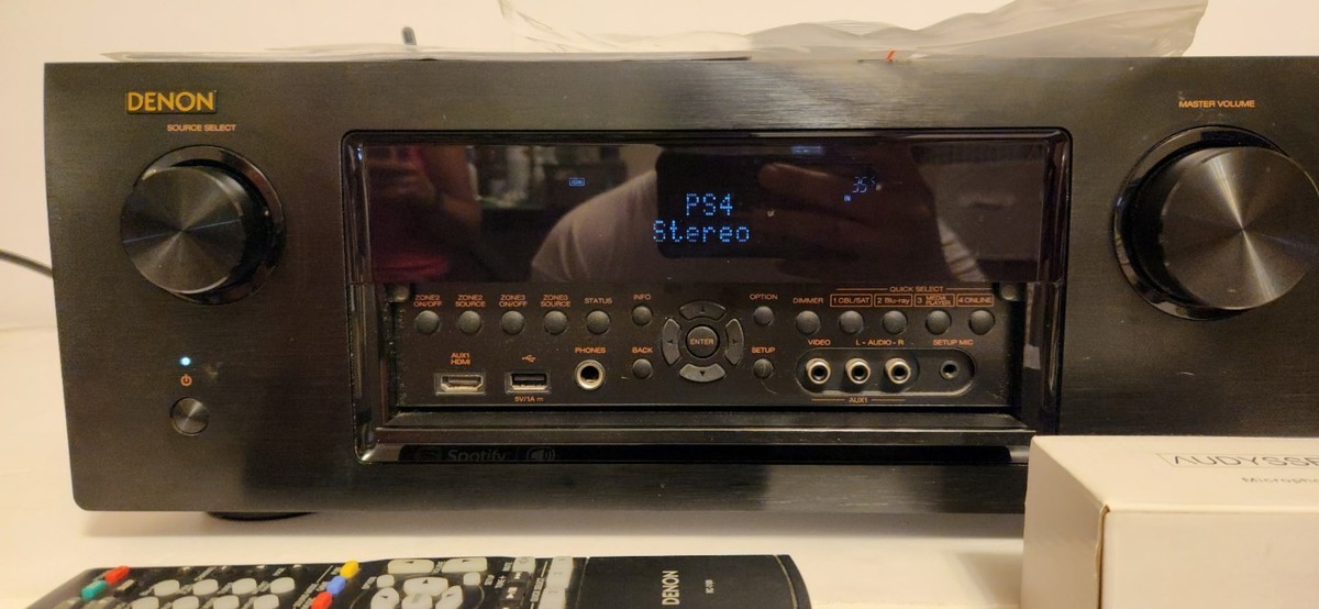 美品　DENON AVアンプ　AVR-X4100W DENON AVR-X4100W デノン AVアンプ 音質 試聴 比較テストの