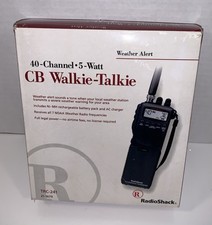 RadioShack CB Walkie Talkie 40 Channel - NOAA Weather - TRC-241