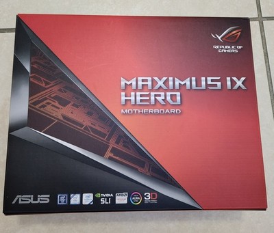 ***DISPLAY BOX ONLY!*** ASUS ROG MAXIMUS IX HERO LGA 1151 Intel Motherboard