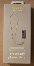 Heyday Cell Phone Utility Crossbody Phone Strap Silver New