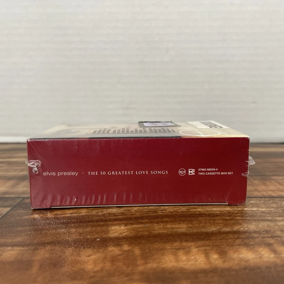 Elvis - The 50 Greatest Love Songs BMG 2002 2x Cassette Box Set Sealed Rare - Image 4 of 4