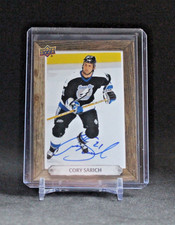 Cory Sarich Beehive Signatures Auto BH-CS 2025 Upper Deck Alumni