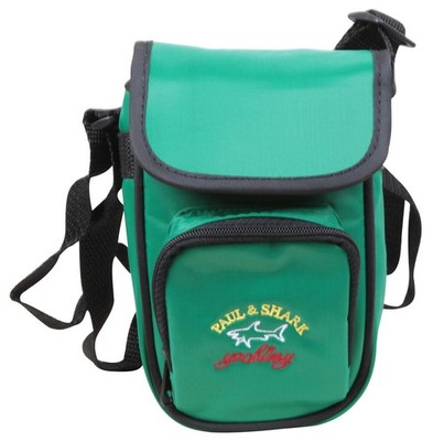 Paul & Shark Yachting Herren Tasche Kameratasche Umhängetasche Grün