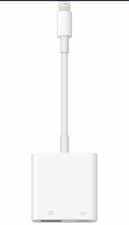 Apple MFi Certified Lightning to USB Camera Adapter OTG w/ Charging Port for i