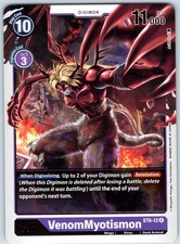 VenomMyotismon Rare Starter Deck 06: Venomous Violet Normal ST6-12 R NM