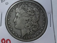 1892-O Morgan Dollar