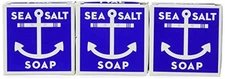 Swedish Dream Sea Salt Soap (3 Pack) 4.3ozeach soap Set by Kala