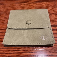 Van Cleef Arpels Jewelry Medium Travel dustbag storage suede pouch VCA 4x4in
