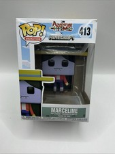 En Oferta Vinilo Funko Pop | Hora De Aventuras X Minecraft | Marceline 413 Ligero Desgaste En Caja