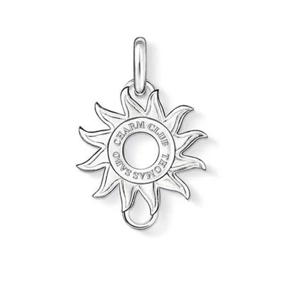 Thomas Sabo Sterling Silver Sun Charm