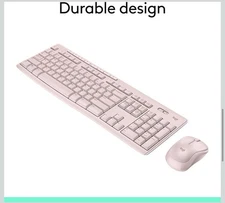 Logitech MK270 Wireless Keyboard and Mouse Combo Windows 920-013270 Rose