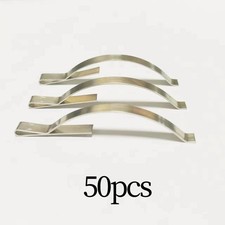 50 Pieces Window Screen Tension Spring Corner Clips Stainless Steel Prevent