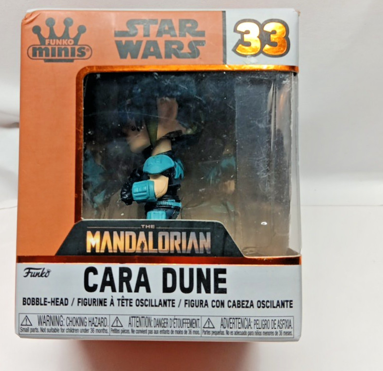 Funko Mystery Mini Star Wars The Mandalorian CARA DUNE GINA CARANO Sealed Figure