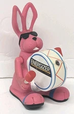 Vintage 90’s Pink Energizer Bunny EB Squeeze Light Toy 4” Figurine (Not Working)