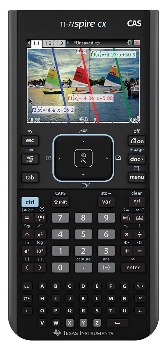 Texas Instruments Nspire CX CAS Graphing Calculator 999994565292 