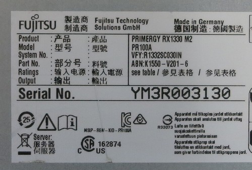 Fujitsu Primergy RX1330 M2 4C E3-1220v5 3GHz 64GB Ram EP420i 4x 3.5" Bays Server - Picture 4 of 6
