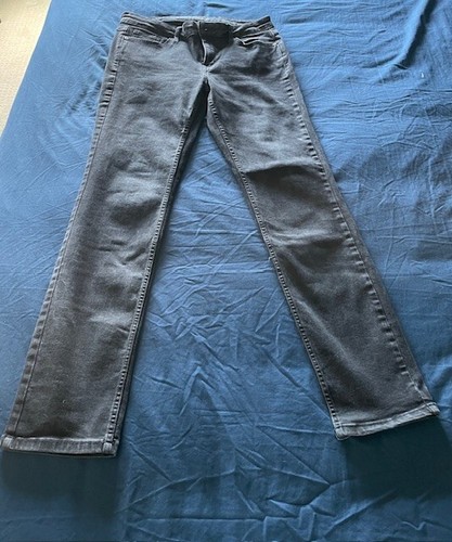 Calvin Klein Jeans Womens 12 blackDenim Ultimate Skinny Mid Rise 12/32