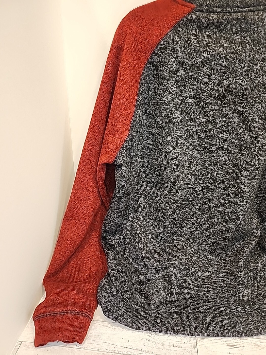 John Bartlett Consensus Gray Quarter Zip Sweater … - image 16