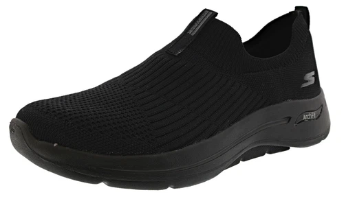 SKECHERS WOMEN&amp;amp;#039;S GO WALK ARCH FIT-ICONIC 124409BBK WALKING SHOES