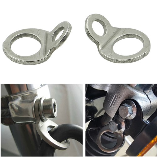 Motorcycle TieDown Tie Down Strap Rings For DIRT BIKE Stainless Steel
