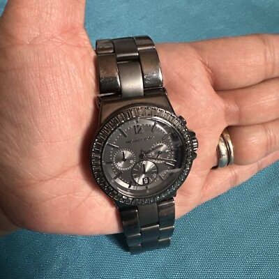 時計 kwbt516 Michael Kors MK-5579 Black Steel Watch | eBay