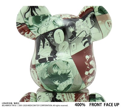 Be@rbrick Demon Slayer 100 & 400 Kimetsu No Yaiba MEDICOM Toy