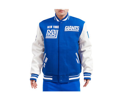Pro Standard New York Giants Retro Classic Blue/Wht Varsity Jacket FNG643547-DBL