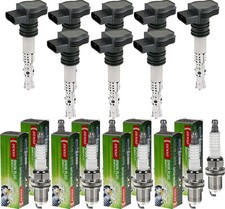 8x ESEN SKV Zündspule + DENSO Zündkerze für Audi A4 8D2 B5 1.8 Seat Alhambra
