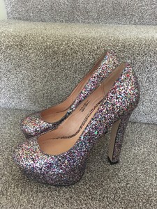 topshop glitter heels