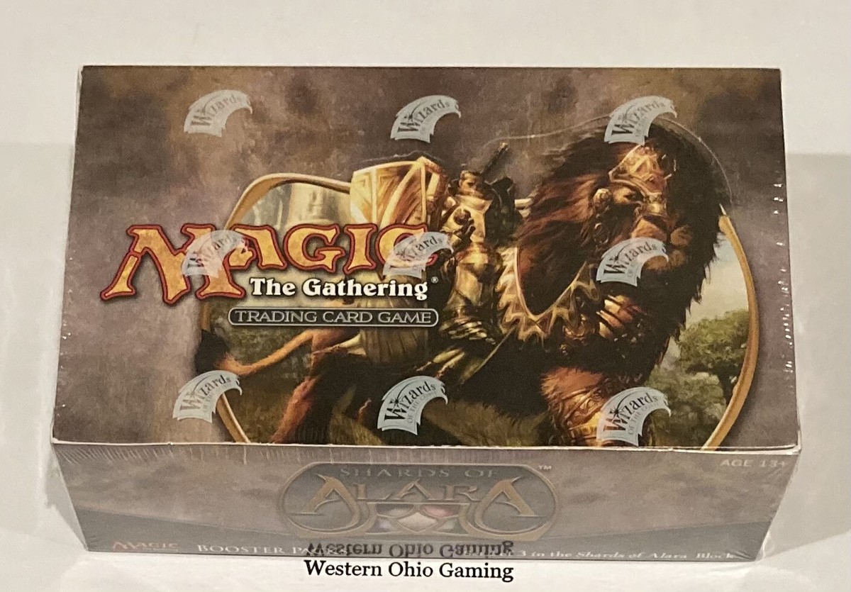 Magic The Gathering ENGLISH Shards Of Alara Booster Pack Box NEW