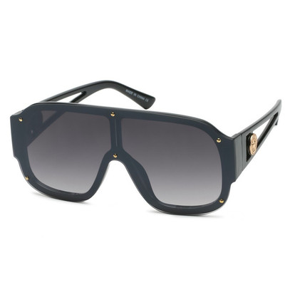 Oversized Shield Sunglasses Women's Fashion Luxury Style Elegant Stylish Lentes