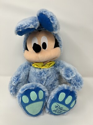 Disney Store NEW 18'' Mickey Mouse Easter Bunny Stuffed Plush 2021 NEW WITH TAG
