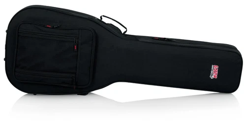 Gator Cases Lightweight Polyfoam Guitar Case for SG Double Cut-away Guitars