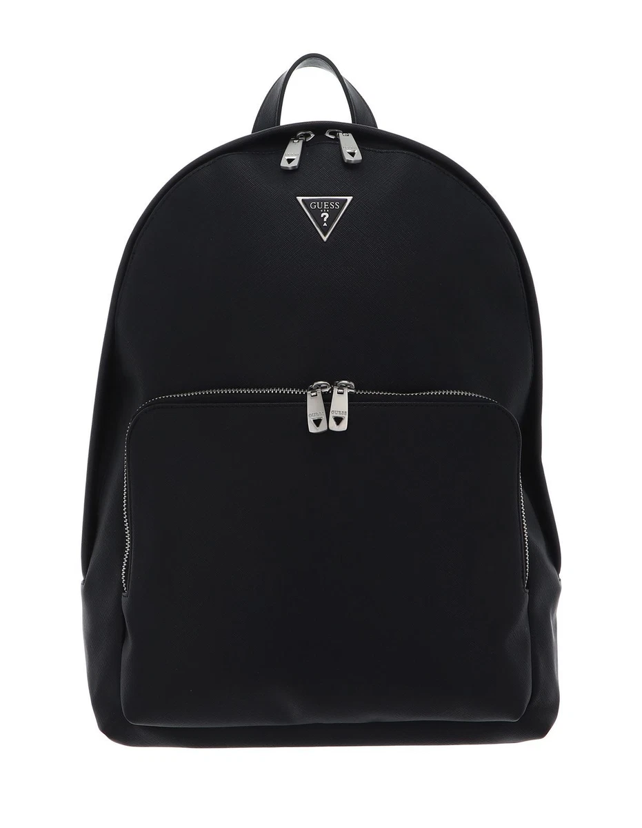Sac à dos Guess Certosa Saffiano Smart - black - TU - Bagagerie - Maroquinerie
