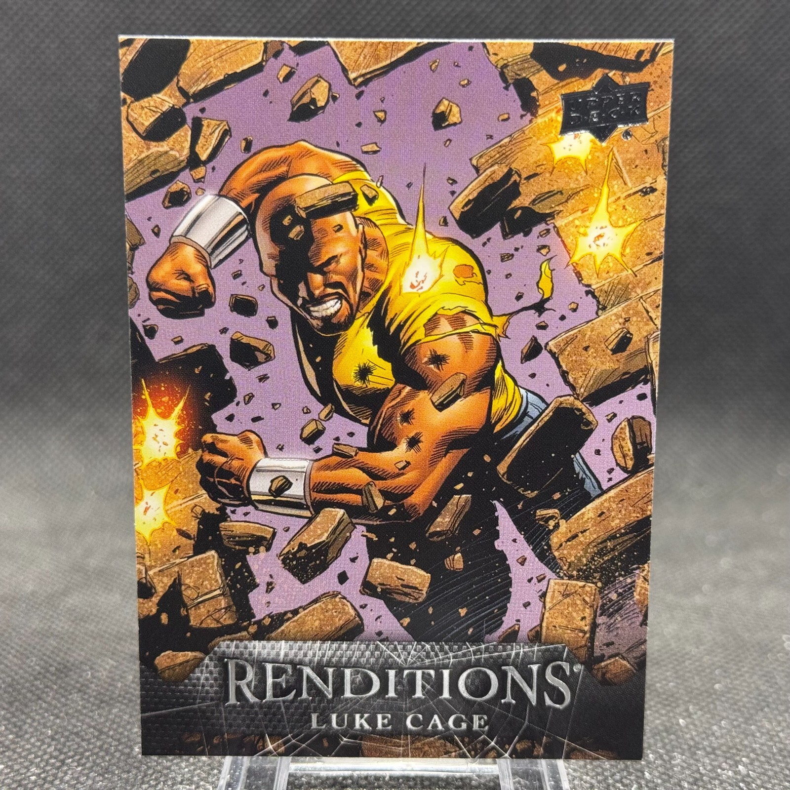 2024 Upper Deck Marvel Renditions Spider-Man Luke Cage Base #80