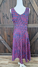 Banana Republic Abstract Pattern Fit And Flare Dress Women's Dress | Size 6