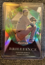 2022 Prizm Draft Picks Baseball Brilliance Hunter Barco SILVER Florida Gators