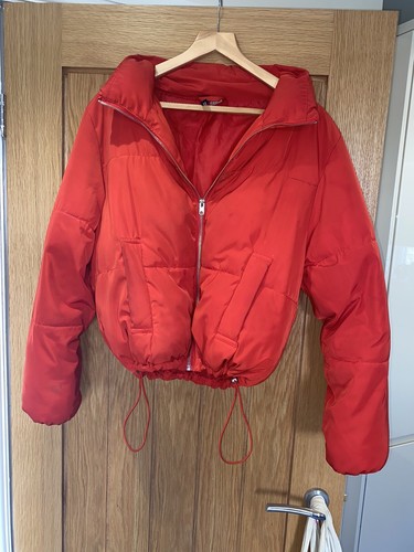 Red H\u0026M Puffer Puffa Padded Waterproof 