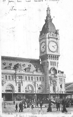 75 PARIS BAHNHOF LYON ANIMEE - 34206